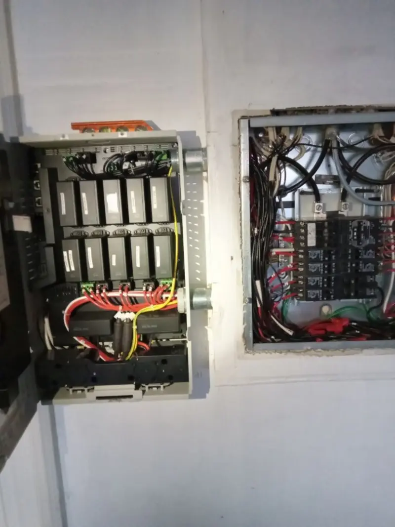 Electrical panel upgrade completed for Commercial Electrician Services in Southern Shops